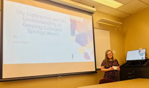 Evie Presenting in GPS