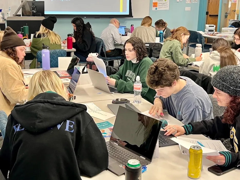 UCCS OIS Student Georgia in Class